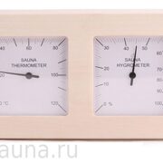 SAWO Термогигрометр для бани и сауны квадратный 224-THA